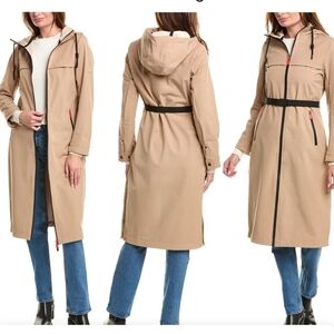 NWT Hunter Crown 2.0 Water Repellent Hooded Softshell Coat in British Tan